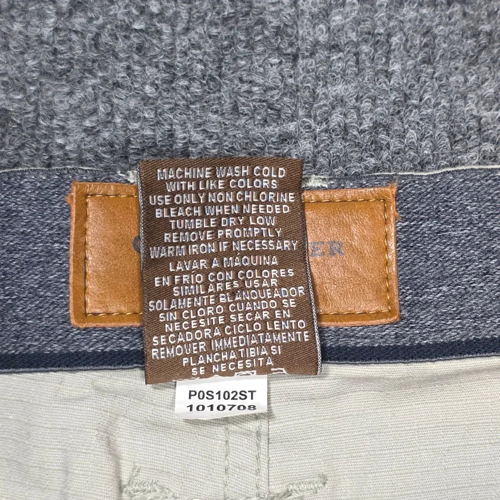 NWT Clearwater‎ Outfitters Mens 42W Ripstop Chino Shorts Khaki Gorpcore Fishing